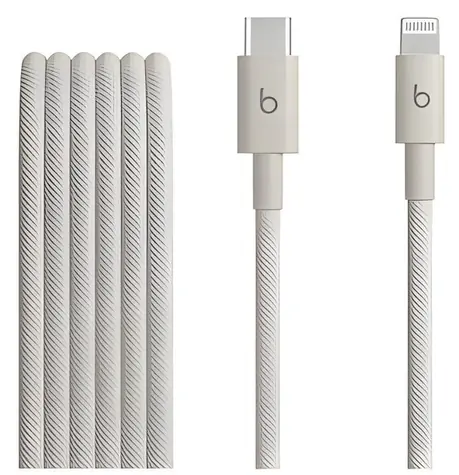 Apple Beats USB-C - Lightning-Kabel 1,5 m, Steinfarben / Datenkabel