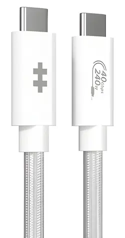 Targus HyperDrive USB4 Performance weiß / USB-Kabel / USB4