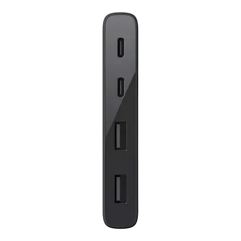 Belkin Reise-Hub USB-C 4- Port schwarz / USB-Hub / 4X USB-C