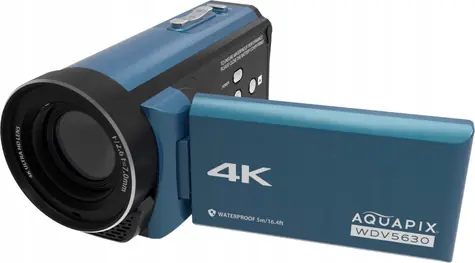 EasyPix Aquapix WDV5630 graublau / Camcorder