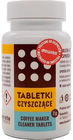 4Swiss Reinigungstabletten für die Brühgruppe von Kaffeemaschinen, 25 Stück / Reinigungstabletten / Für Kaffeevollautomaten