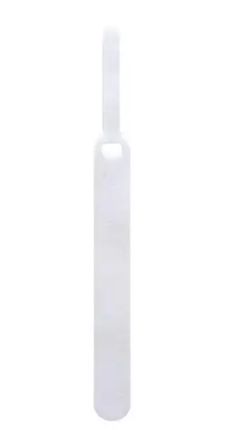 Schwaiger Klettband weiß / Kabelbinder / 170 x 12 mm / 10 Stück
