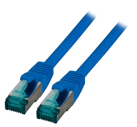 EFB blau / Patchkabel / Cat6A S/FTP / 5 m / RJ-45 / LSZH