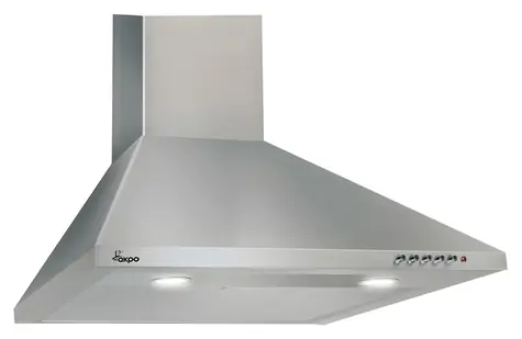 Akpo WK-4 Classic Eco 60 Edelstahl / Dunstabzugshaube / Kamin / 462 m/h / Energieklasse C / Geräuschpegel 48 dB