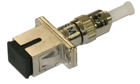 Xtendlan optischer Adapter SC-ST / Optischer Adapter / SC(F)/ST(M) / Simplex / Multimode OM4