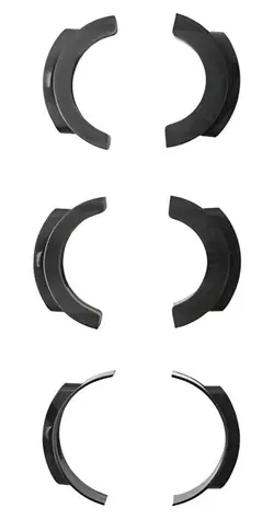 Peak Design Fahrrad-Halterungsset für Lenker / Ersatzteil / Lenkerklemmung