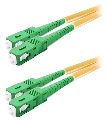Xtendlan FO Patchkabel SC/ APC-SC/ APC / Optisches Patchkabel / Duplex / 9/125 / G.652d / LS0H / 3 m