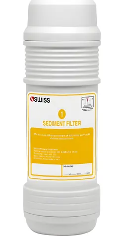 4Swiss Sedimentfilterpatrone Nr. 1 / Filterpatrone / Sediment / Für Wasserfilter