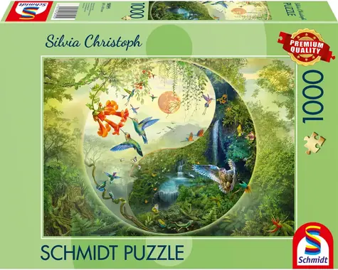 Schmidt Puzzle Im Kolibriwald / 1000 Teile