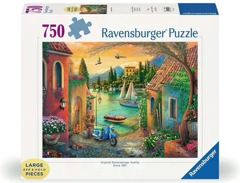 Ravensburger Puzzle Villen an der Küste XL / 750 Teile / 80 x 60 cm