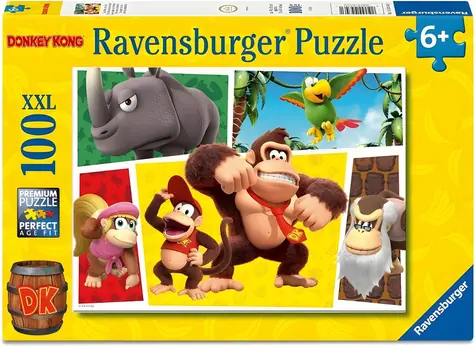 Ravensburger Puzzle Donkey Kong: Affen sind frei XXL / 100 Teile