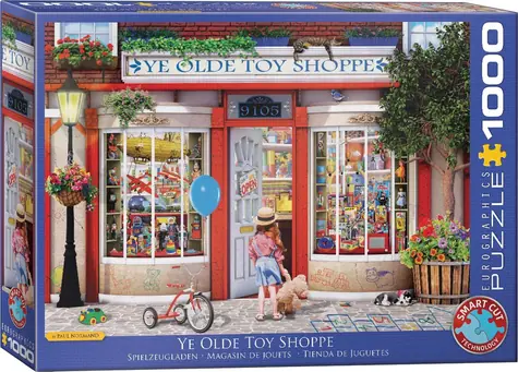 EUROGRAPHICS Puzzle Alter Spielzeugladen / 1000 Teile / 68 x 48 cm