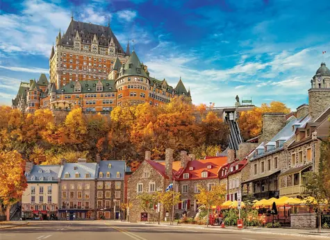 EUROGRAPHICS Puzzle Quartier Petit Champlain / 1000 Teile / 68 × 48 cm
