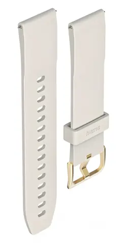 HAMA NFC-Zahlungsarmband 22 mm beige / Armband / Kontaktloses Bezahlen / Silikon