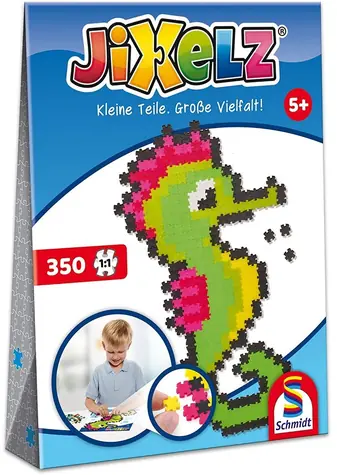 Schmidt Mosaikpuzzle Jixelz Seepferdchen / 350 Teile