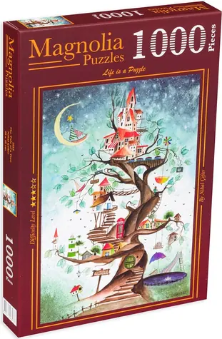 MAGNOLIA Puzzle Märchen über einen Baum / 1000 Teile / 48 x 68 cm