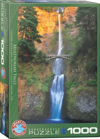 EUROGRAPHICS Puzzle Multnomah Falls, USA / 1000 Teile / 48,89 × 67,63 cm