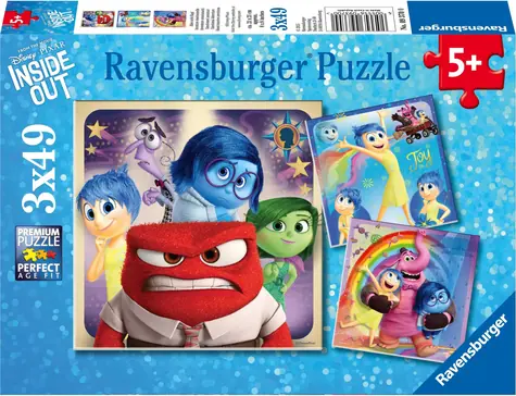 Ravensburger Puzzle In Your Head 2: Emotionen / 3x49 Teile / ab 5 Jahren