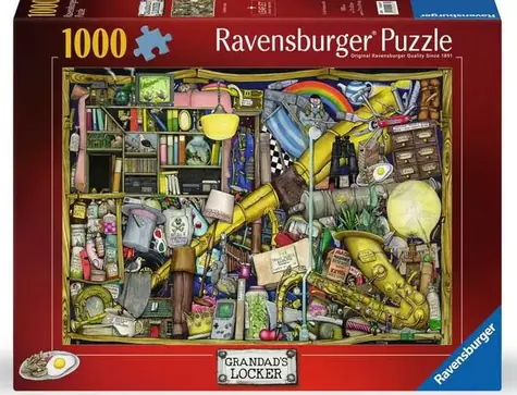 Ravensburger Puzzle Opas Schrank / 1000 Teile / 70 x 50 cm