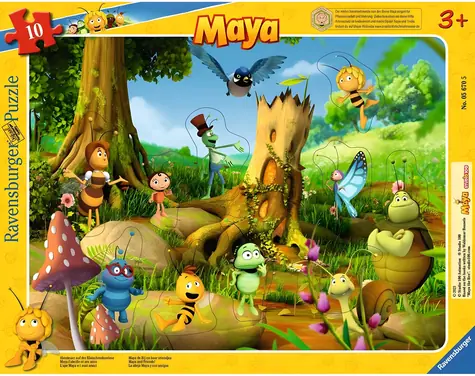 Ravensburger Puzzle Biene Maja / 10 Teile / 32,5 × 24,5 cm