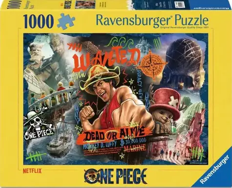 Ravensburger Puzzle One Piece: Das Abenteuer wartet! / 1000 Teile / 70 x 50 cm