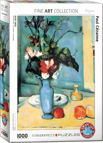 EUROGRAPHICS Puzzle Blaue Vase / 1000 Teile / 67,6 × 48,9 cm