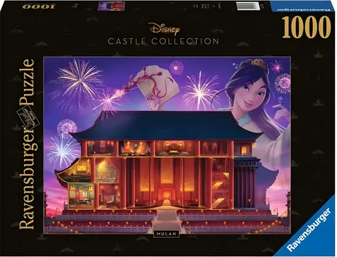 Ravensburger Puzzle Disney Schloss Kollektion: Mulan (12000260 / 17332) / 1000 Teile / ab 14 Jahren