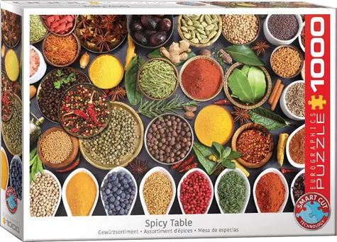 EUROGRAPHICS Puzzle „Gewürztafel“ / 1000 Teile / 68 × 48 cm