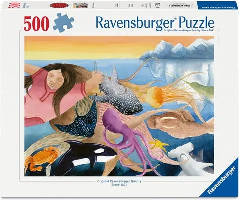Ravensburger Puzzle Mutter Meer / 500 Teile