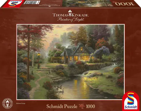Schmidt Puzzle Haus an der Ecke / 1000 Teile