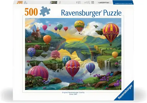 Ravensburger Puzzle Tal der Heißluftballons / 500 Teile / 49 × 36 cm