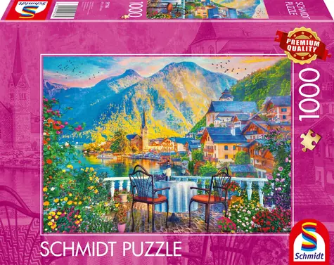 Schmidt Puzzle Malerisches Hallstatt / 1000 Teile