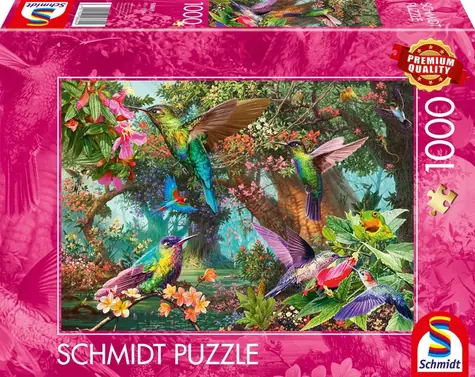 Schmidt Puzzle Eisvögel / 1000 Teile