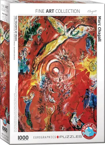 EUROGRAPHICS Puzzle Der Triumph der Musik / 1000 Teile / 48,89 × 67,63 cm