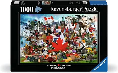 Ravensburger Puzzle Kanadische Kollektion: Oh, Kanada / 1000 Teile / 70 × 50 cm