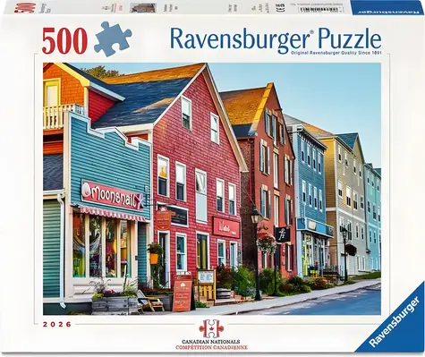 Ravensburger Puzzle Kanadische Meisterschaften: Charlottetown / 500 Teile / 49 x 36 cm