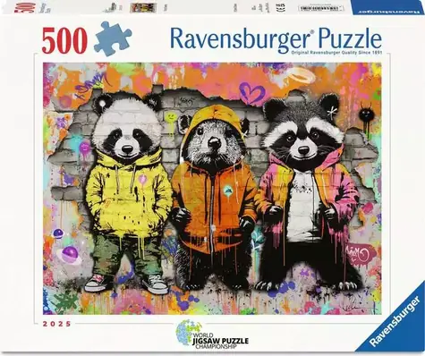 Ravensburger Puzzle Fellwesen / 500 Teile / 49 x 36 cm