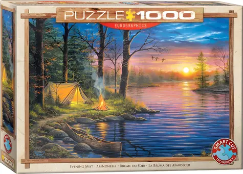 EUROGRAPHICS Puzzle Abendnebel / 1000 Teile / 68 x 48 cm