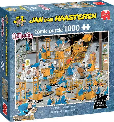 JUMBO-Puzzle JvH Oldtimers: Vorwärts! / 1000 Teile / ab 15 Jahren