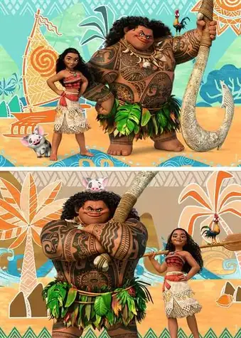 Ravensburger Puzzle Brave Moana: Freunde / 2x24 Teile