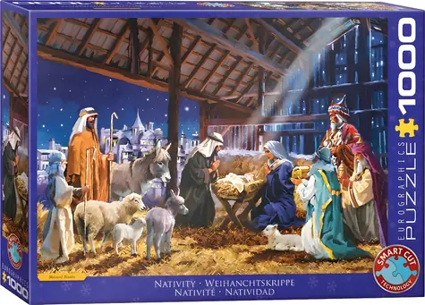 EUROGRAPHICS Puzzle Bethlehem / 1000 Teile / 68 x 48 cm
