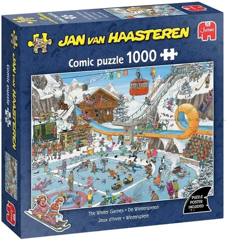 JUMBO-Puzzle JvH Winterspiele / 1000 Teile / ab 15 Jahren