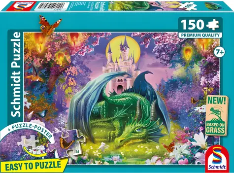 Schmidt Puzzle Kleiner Drache / 150 Teile / 43,2 × 29,1 cm