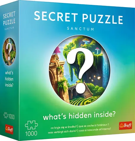 Trefl Puzzle Premium PLUS Geheimpuzzle: Zuflucht / 1000 Teile / 68,3 x 48 cm