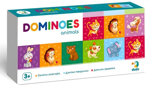 DODO Domino Tiere / 28 Karten