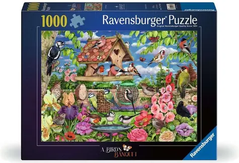 Ravensburger Puzzle-Vogeltisch / 1000 Teile