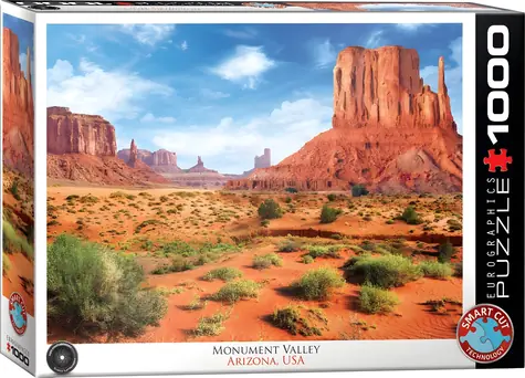 EUROGRAPHICS Puzzle Monument Valley / 1000 Teile / 68 × 48 cm