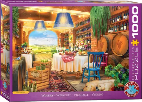 EUROGRAPHICS Puzzle Weingut / 1000 Teile / 68 x 48 cm