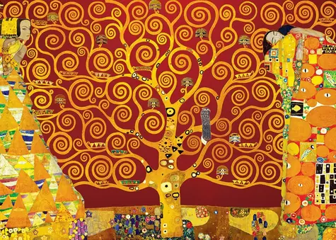 EUROGRAPHICS Puzzle Baum des Lebens XL / 3D-Effekt / 300 Teile / 67,6 × 48,9 cm