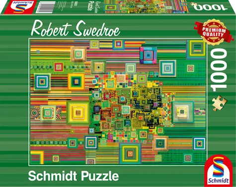 Schmidt Puzzle Grüner USB-Stick / 1000 Teile